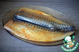 Медовая скумбрия-гриль