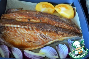 Медовая скумбрия-гриль