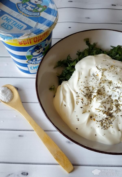 Рецепт: Хрустящие кабачки - с соусом