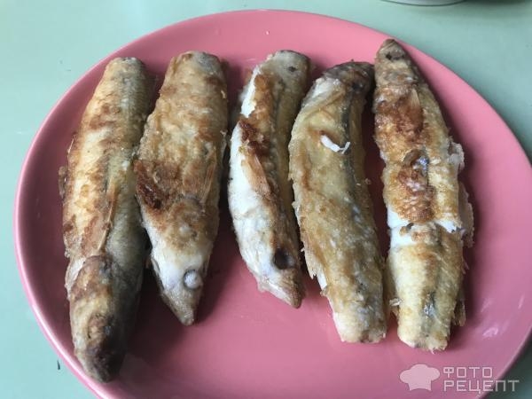 Рецепт: Корюшка, жаренная в муке - Просто и быстро!