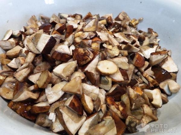 Рецепт: Лесные грибы отварные в заморозку - на все случаи жизни