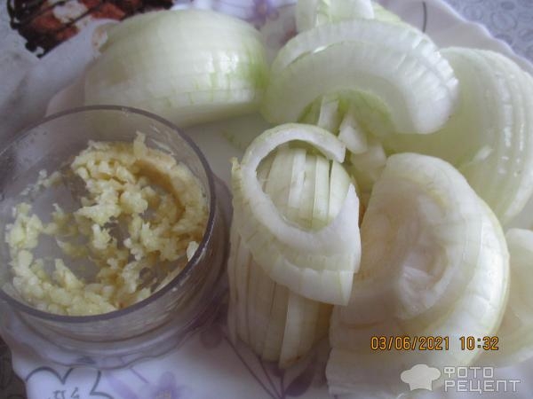 Рецепт: Минога в сметане - дорогой деликатес