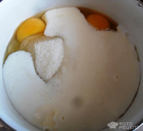 Рецепт: Оладьи из ржаной муки - на кефире Рецепт: Оладьи из ржаной муки - на кефире