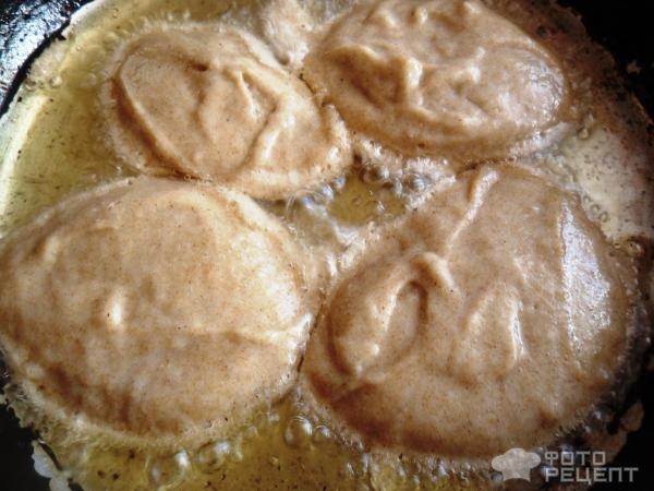 Рецепт: Оладьи из ржаной муки - на кефире Рецепт: Оладьи из ржаной муки - на кефире