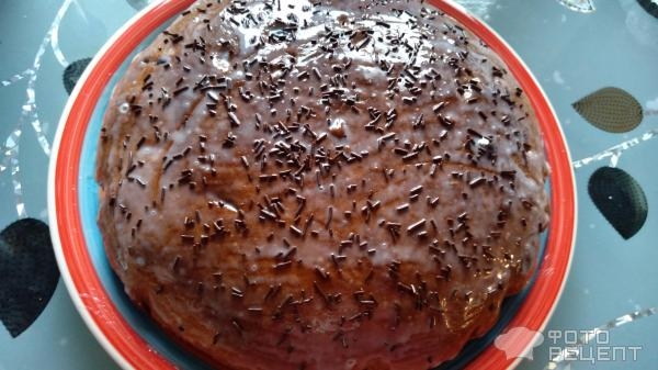 Рецепт: Пирог "Чайный" - с изюмом