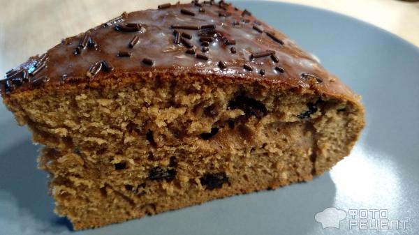 Рецепт: Пирог "Чайный" - с изюмом