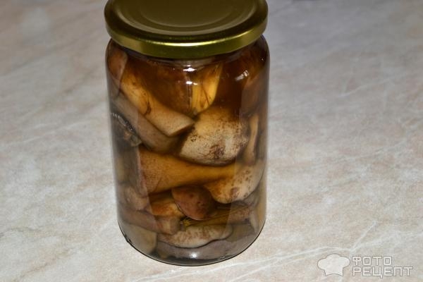 Рецепт: Подберезовики маринованные классический засол - Самый вкусный рецепт подберезовиков, для длительного хранения