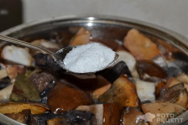 Рецепт: Подберезовики маринованные классический засол - Самый вкусный рецепт подберезовиков, для длительного хранения