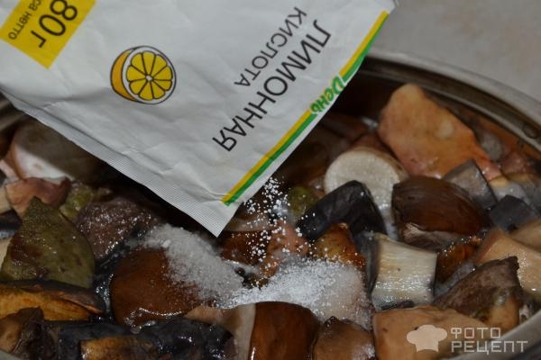 Рецепт: Подберезовики маринованные классический засол - Самый вкусный рецепт подберезовиков, для длительного хранения