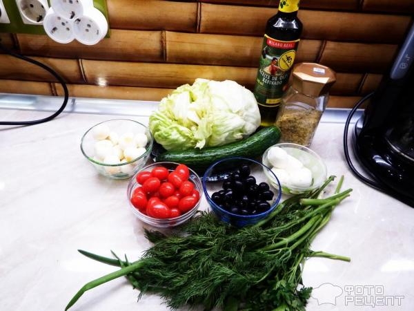 Рецепт: Салат "Греческий" - И почему именно "греческий"?