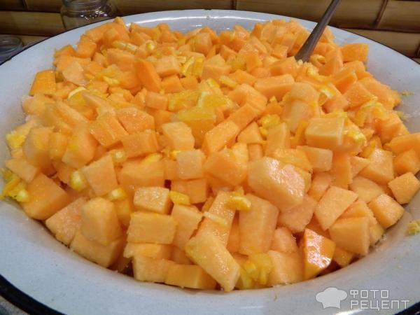 Рецепт: Варенье из тыквы - для пирогов и просто к чаю, тыква как манго