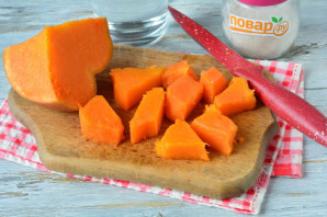 Компот из тыквы с лимоном