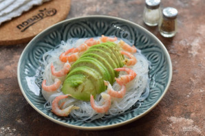 Салат "Эби авокадо"