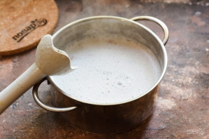 Суп-пюре со злаками и малиной