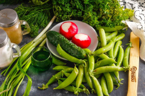 Салат с тыквенным маслом