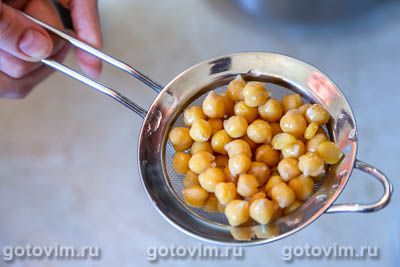 Мясные колеты из свинины с нутом