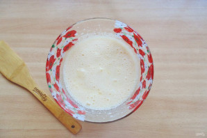 Пирог "Зебра" с вишней Пирог "Зебра" с вишней