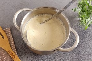 Несладкий блинный торт