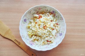 Салат из морского окуня