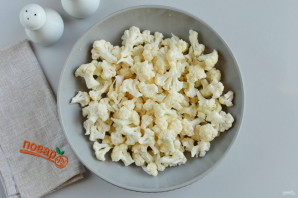 Салат с цветной капустой и сыром