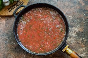 Грузинский томатный соус на зиму Грузинский томатный соус на зиму