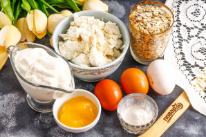 ПП торт с творожным кремом