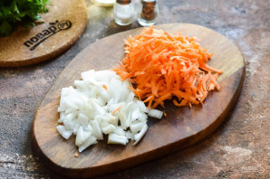 Болгарский перец фаршированный куриной печенью