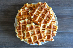 Картофельные вафли в мультипекаре