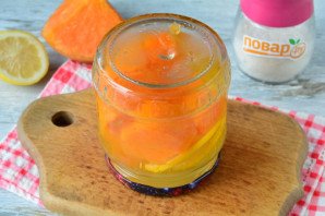 Компот из тыквы с лимоном