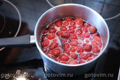 Варенье клубничное с желатином