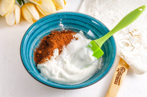 Шоколадный ПП торт