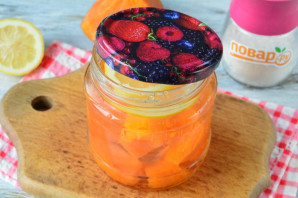 Компот из тыквы с лимоном