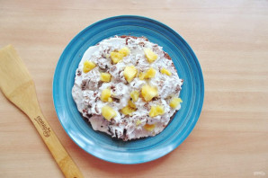 Торт "Графские развалины" с ананасами