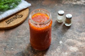 Горлодер на зиму с болгарским перцем