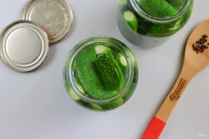 Сладкие маринованные огурцы на зиму