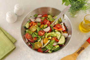 Салат "Краски Лета"