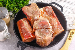 Запеченные мозговые косточки