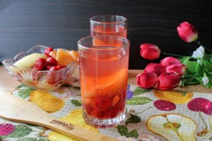 Компот из консервированных фруктов