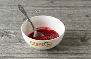 Малиновый лимонад с базиликом