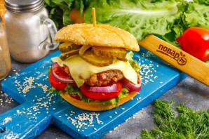 Бургер от Гордона Рамзи Бургер от Гордона Рамзи