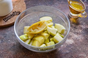 Салат "Гусарский" с сельдереем