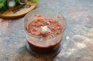 Грузинский томатный соус на зиму Грузинский томатный соус на зиму