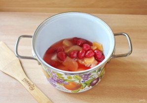 Компот из консервированных фруктов