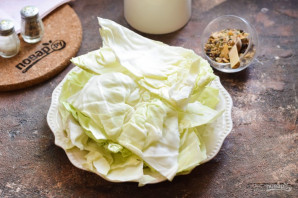 Рулетики из капусты на зиму Рулетики из капусты на зиму