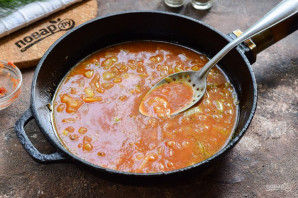 Медово-томатный соус