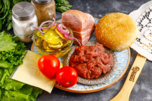 Бургер от Гордона Рамзи Бургер от Гордона Рамзи