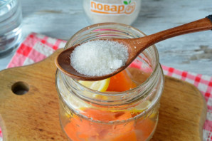 Компот из тыквы с лимоном