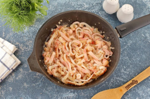 Кальмары с лимоном