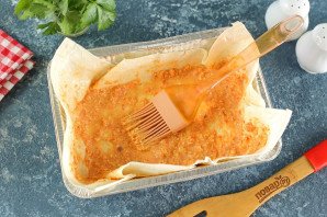 Курица по-армянски в лаваше