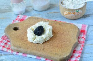 Сырники с черносливом